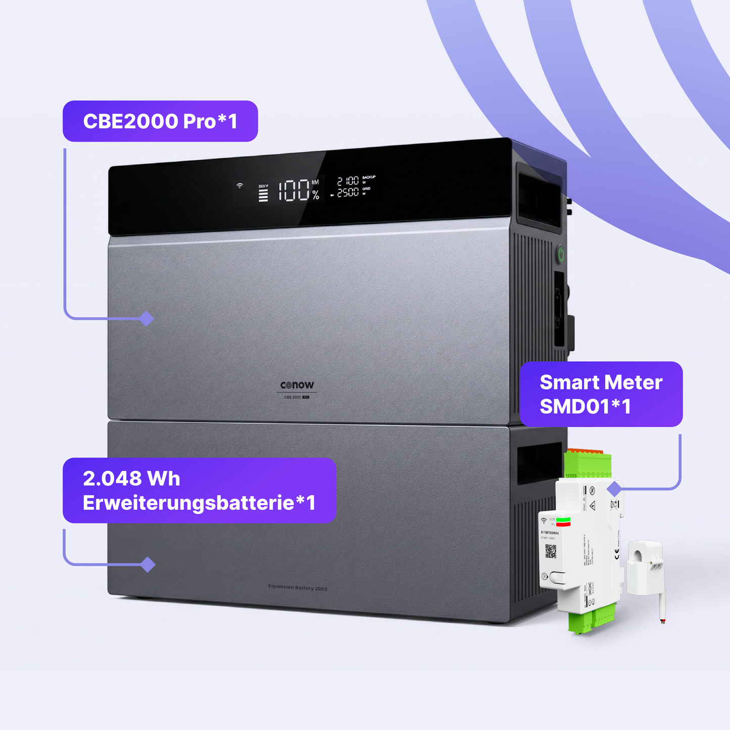 CBE2000Pro Bundle-4.096 Wh